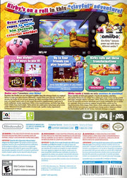 
Kirby and the Rainbow Curse | Wii U | back cover | Data by MobyGames.com