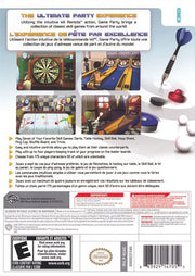
Game Party | Wii | back cover | Data by MobyGames.com