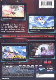 
Toxic Grind | Xbox | back cover | Data by MobyGames.com