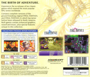 
Final Fantasy Origins | PlayStation | back cover | Data by MobyGames.com