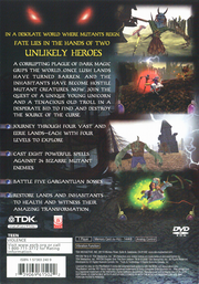 Pryzm: Chapter One - The Dark Unicorn | PlayStation 2 | back cover | region=North America | source-country=Canada,United States | zypher-v2 | moby-4640769c9fe6 | Data by MobyGames.com