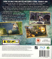 
Uncharted: Drake's Fortune | PlayStation 3 | back cover | Region: PAL | source-country=United Kingdom | Data by MobyGames.com