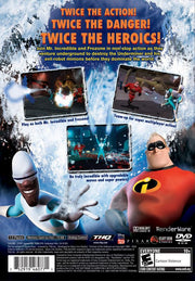 
The Incredibles: Rise of the Underminer | PlayStation 2 | back cover | Data by MobyGames.com