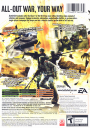 Battlefield 2: Modern Combat | Xbox | back cover | region=North America | source-country=United States | zypher-v2 | moby-f96a383693bf | Data by MobyGames.com