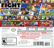 
Super Smash Bros. for Nintendo 3DS | Nintendo 3DS | back cover | Data by MobyGames.com