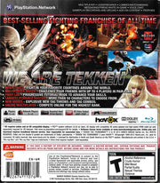 
Tekken Tag Tournament 2 | PlayStation 3 | back cover | Data by MobyGames.com