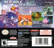 
Sonic Chronicles: The Dark Brotherhood | Nintendo DS | back cover | Data by MobyGames.com