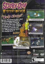 
Scooby-Doo!: Mystery Mayhem | PlayStation 2 | back cover | Region: North America | source-country=Canada,United States | Data by MobyGames.com