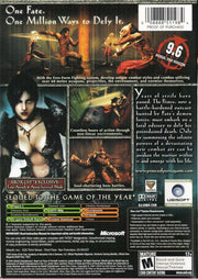 Prince of Persia: Warrior Within | Xbox | back cover | region=North America | source-country=Canada,United States | zypher-v2 | moby-c0586008f2be | Data by MobyGames.com