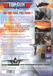 
Top Gun: Combat Zones | PlayStation 2 | back cover | Data by MobyGames.com