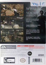 Medal of Honor: Heroes 2 | Wii | back cover | region=North America | source-country=United States | zypher-v2 | moby-491eb3a1f98d | Data by MobyGames.com