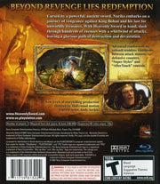 
Heavenly Sword | PlayStation 3 | back cover | Data by MobyGames.com