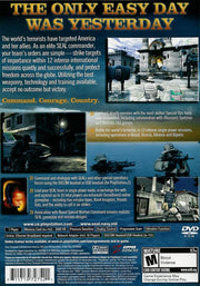 SOCOM II: U.S. Navy SEALs | PlayStation 2 | back cover | region=North America | source-country=Canada,United States | zypher-v2 | moby-c087aa7fdc18 | Data by MobyGames.com