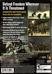 SOCOM: U.S. Navy SEALs - Combined Assault | PlayStation 2 | back cover | region=North America | source-country=United States | zypher-v2 | moby-a7f9b4e4f946 | Data by MobyGames.com