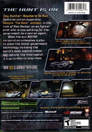 
Spy Hunter: Nowhere to Run | Xbox | back cover | Data by MobyGames.com