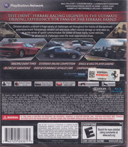 
Test Drive: Ferrari Racing Legends | PlayStation 3 | back cover | Data by MobyGames.com