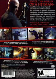 
Hitman: Contracts | PlayStation 2 | back cover | Data by MobyGames.com