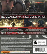 
Gears of War: Ultimate Edition | Xbox One | back cover | Data by MobyGames.com