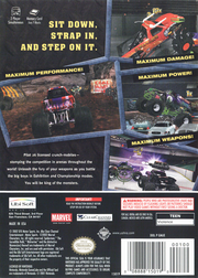 
Monster Jam: Maximum Destruction | GameCube | back cover | Data by MobyGames.com