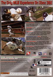 Major League Baseball 2K6 | Xbox 360 | back cover | region=North America | source-country=United States | zypher-v2 | moby-fba795aef56c | Data by MobyGames.com