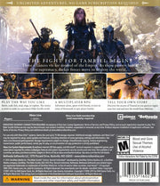 The Elder Scrolls Online: Tamriel Unlimited | Xbox One | back cover | region=North America | source-country=United States | zypher-v2 | moby-be42bfa9a0bb | Data by MobyGames.com