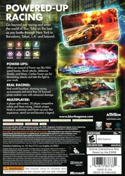 Blur | Xbox 360 | back cover | region=North America | source-country=United States | zypher-v2 | moby-3ddc3bdec8f0 | Data by MobyGames.com