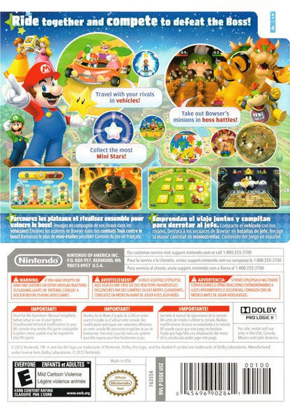 Mario Party 9 | Wii | back cover | region=North America | source-country=Canada,United States | zypher-v2 | moby-33cd1b633d36 | Data by MobyGames.com