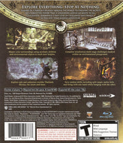Tomb Raider: Underworld | PlayStation 3 | back cover | region=North America | source-country=Canada,Mexico,United States | zypher-v2 | moby-309f1498b829 | Data by MobyGames.com