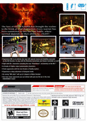 Mortal Kombat: Armageddon | Wii | back cover | region=North America | source-country=Canada,Mexico,United States | zypher-v2 | moby-93717fc637ed | Data by MobyGames.com