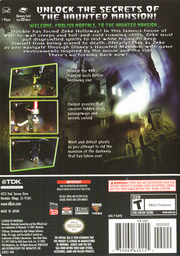 
Disney's The Haunted Mansion | GameCube | back cover | Data by MobyGames.com