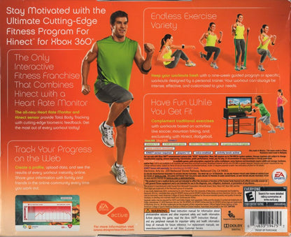 EA Sports Active 2 | Xbox 360 | back cover | region=North America | source-country=United States | zypher-v2 | moby-54cc72ec6119 | Data by MobyGames.com