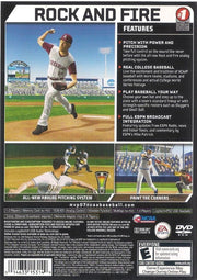 MVP 07: NCAA Baseball | PlayStation 2 | back cover | region=North America | source-country=United States | zypher-v2 | moby-bbabe2948fc7 | Data by MobyGames.com