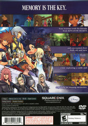 Kingdom Hearts: Re:Chain of Memories | PlayStation 2 | back cover | region=North America | source-country=United States | zypher-v2 | moby-6f771b023367 | Data by MobyGames.com