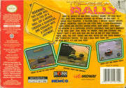 
Top Gear Rally | Nintendo 64 | back cover | Data by MobyGames.com