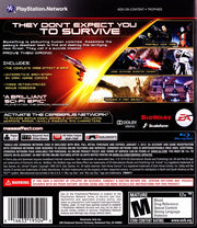 
Mass Effect 2 | PlayStation 3 | back cover | Region: North America | source-country=United States | Data by MobyGames.com