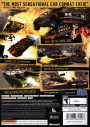 Full Auto | Xbox 360 | back cover | region=North America | source-country=United States | zypher-v2 | moby-d5265d3d5699 | Data by MobyGames.com