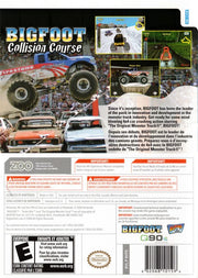 Bigfoot: Collision Course | Wii | back cover | region=North America | source-country=Canada,United States | zypher-v2 | moby-25045c37375f | Data by MobyGames.com