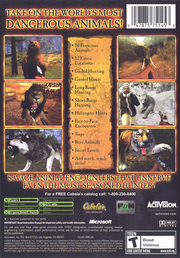 
Cabela's Dangerous Hunts 2 | Xbox | back cover | Data by MobyGames.com