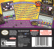
Monster Bomber | Nintendo DS | back cover | Data by MobyGames.com