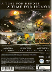 Medal of Honor: European Assault | PlayStation 2 | back cover | region=North America | source-country=United States | zypher-v2 | moby-23918e36182b | Data by MobyGames.com