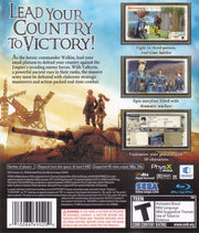 Valkyria Chronicles | PlayStation 3 | back cover | region=North America | source-country=United States | zypher-v2 | moby-f2f1f226ddb7 | Data by MobyGames.com