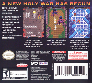 Classic Action: Devilish | Nintendo DS | back cover | region=North America | source-country=United States | zypher-v2 | moby-21cc60ee88b8 | Data by MobyGames.com