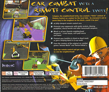 Twisted Metal: Small Brawl | PlayStation | back cover | region=North America | source-country=Canada,United States | zypher-v2 | moby-1bea2472a6d6 | Data by MobyGames.com