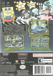 
SpongeBob SquarePants: Lights, Camera, Pants! | GameCube | back cover | Data by MobyGames.com