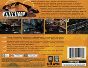 
Killer Loop | PlayStation | back cover | Region: North America | source-country=Canada,United States | Data by MobyGames.com