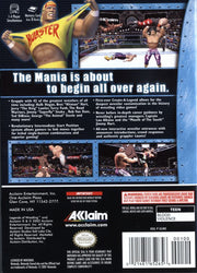 
Legends of Wrestling | GameCube | back cover | Data by MobyGames.com