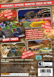 
Monster Jam | Xbox 360 | back cover | Region: North America | source-country=United States | Data by MobyGames.com