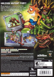 
Crash: Mind over Mutant | Xbox 360 | back cover | Data by MobyGames.com