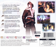
Final Fantasy VIII | PlayStation | back cover | Region: North America | source-country=Canada,United States | Data by MobyGames.com