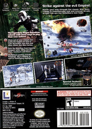 
Star Wars: Rogue Squadron III - Rebel Strike | GameCube | back cover | Data by MobyGames.com